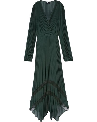 The Kooples Pleated Maxi Dress - Green