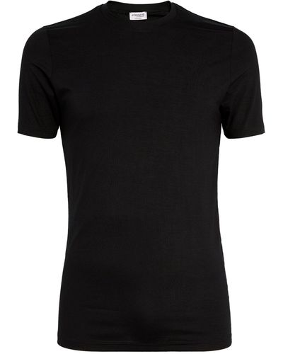 Zimmerli of Switzerland Stretch-modal Pureness T-shirt - Black