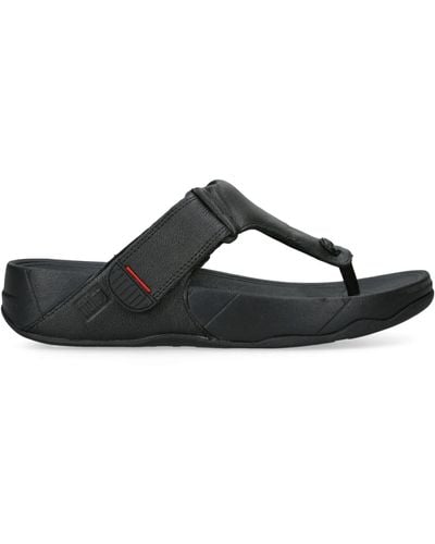Fitflop Trakk Ii Toe-post Sandals - Black