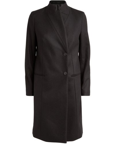 AllSaints Wool-blend Sidney Coat - Black