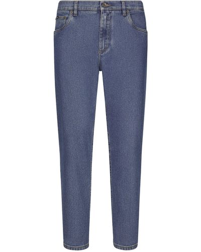 Dolce & Gabbana Slim Jeans - Blue