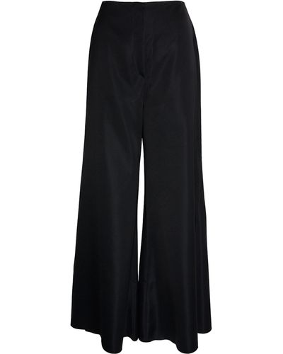 Nanushka Wide Charis Trousers - Black