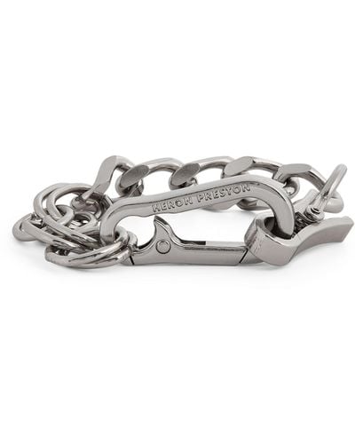 Heron Preston Multichain Bracelet - Metallic