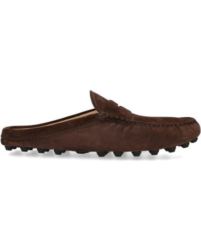 Tod's Gommino Sabot Slippers - Brown