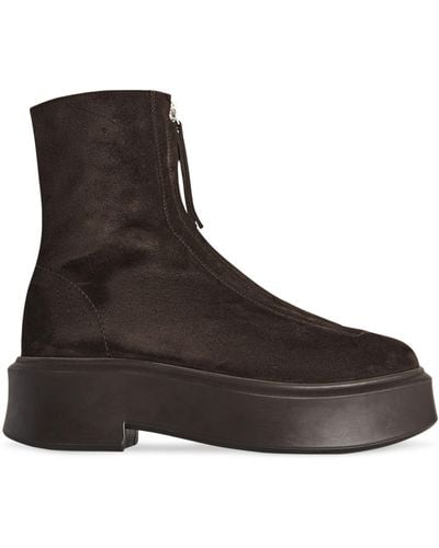 the row zipped ankle boots