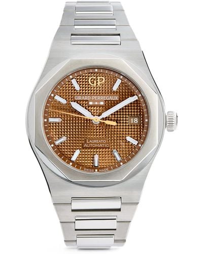 Girard-Perregaux Stainless Steel Laureato Watch 38mm - Metallic