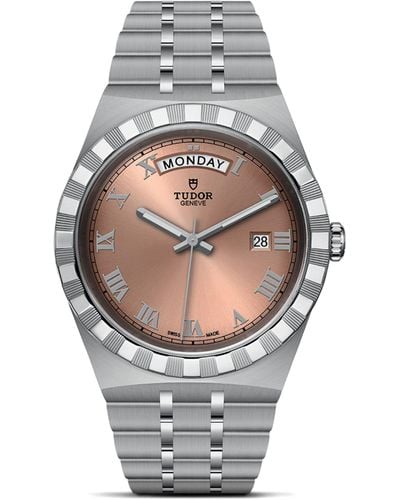 Tudor Royal Day Stainless Steel Watch 41mm - Grey