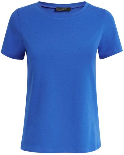 Weekend by Maxmara Cotton Slim T-shirt - Blue