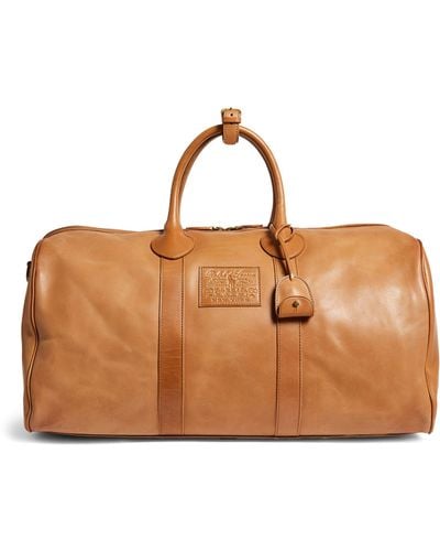 Polo Ralph Lauren Leather Heritage Holdall - Brown
