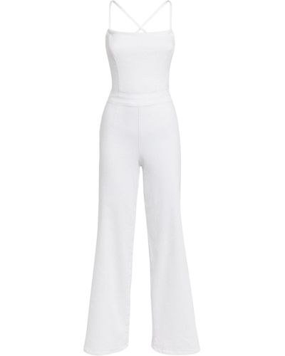 GOOD AMERICAN Vacay Jumpsuit - White