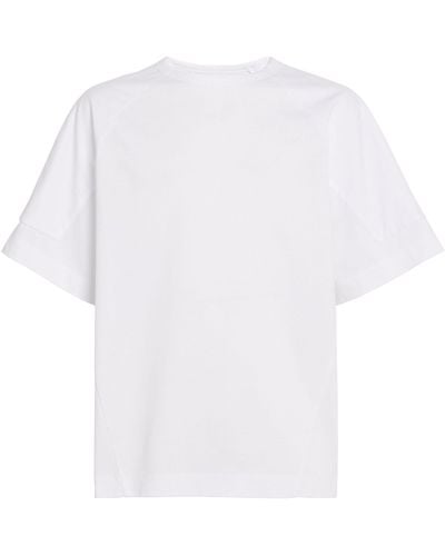 Juun.J Oversized Racer T-shirt - White