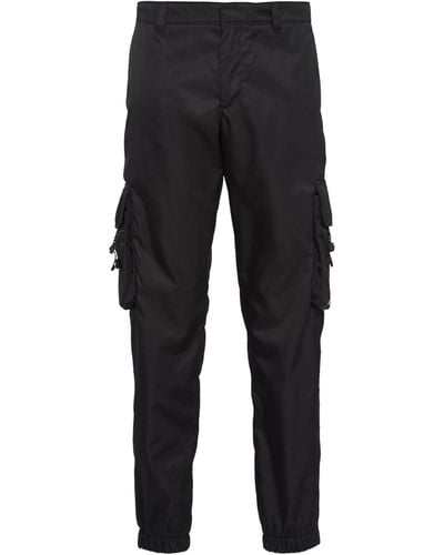 Prada Re-nylon Cargo Pants - Black