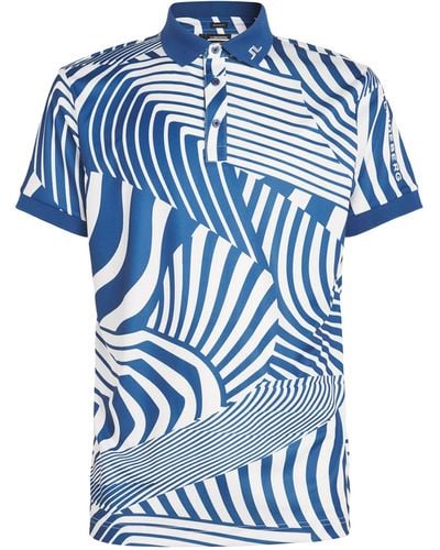 J.Lindeberg Tour Polo Shirt - Blue