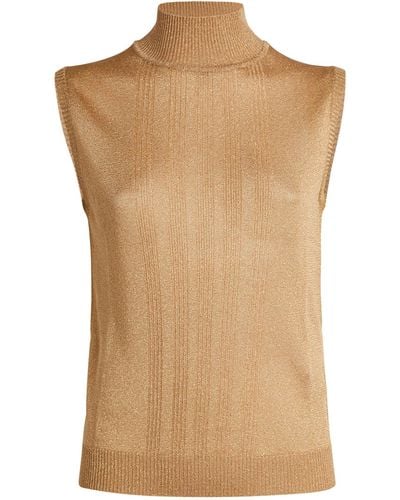 Weekend by Maxmara Knitted Tank Top - Natural
