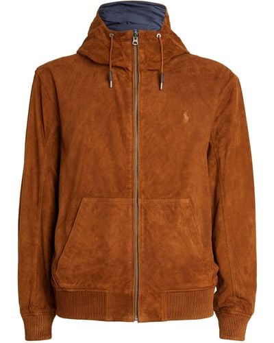 Polo Ralph Lauren Reversible Hooded Jacket - Brown