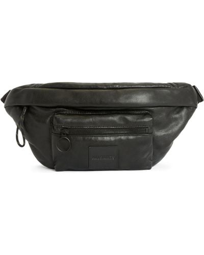 AllSaints Leather Ronin Belt Bag - Black