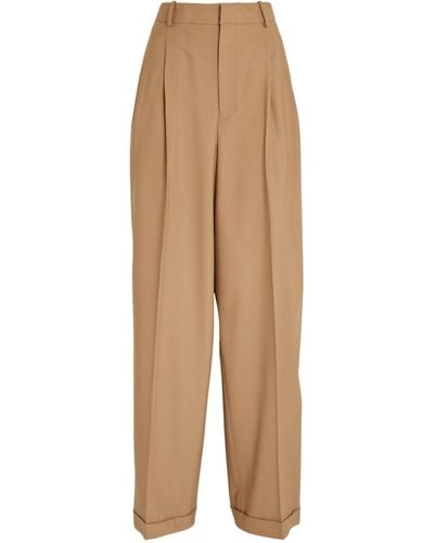 Polo Ralph Lauren Wool Tailored Trousers - Natural