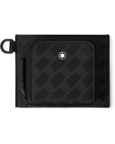 Montblanc Leather Extreme Black Card Holder