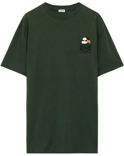 Loewe X Suna Fujita Logo T-shirt - Green
