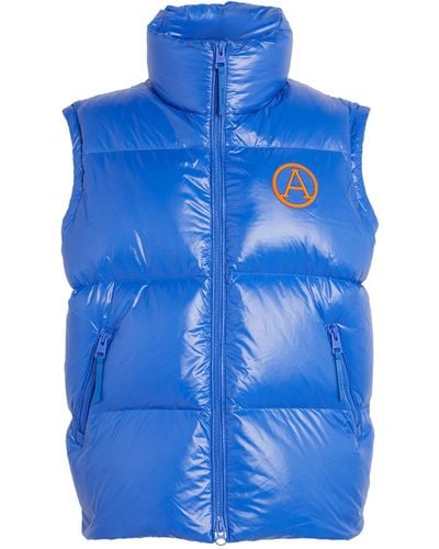 ARCTIC ARMY Down Puffer Gilet - Blue