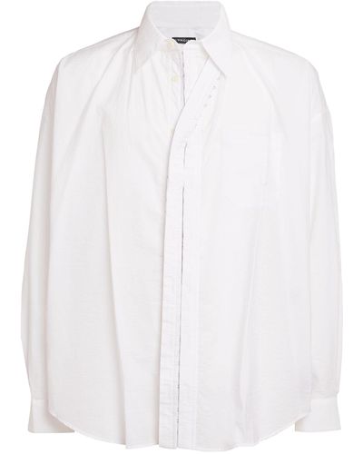 Y. Project Cotton Hook-trim Shirt - White