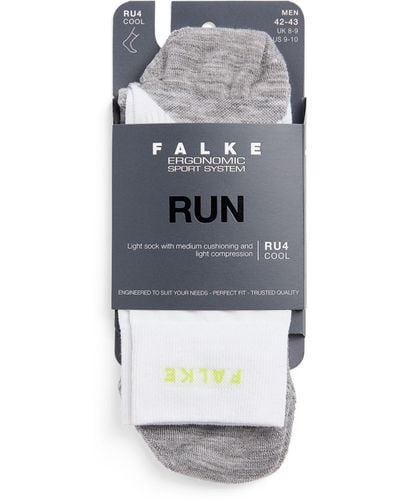 FALKE Ru4 Cool Running Socks - Gray