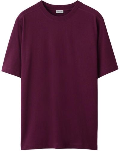 Burberry Relaxed T-shirt - Purple