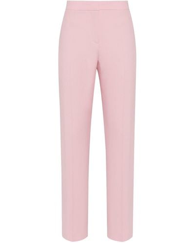 Alexander McQueen Slim Tailored Trousers - Pink