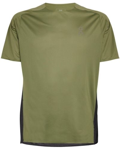 On Shoes Performance T-shirt - Green