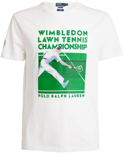 RLX Ralph Lauren X Wimbledon Tennis Player T-shirt - Green