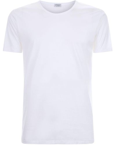 Zimmerli of Switzerland 252 Royal Classic T-shirt - White