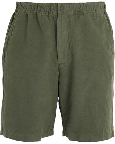 Norse Projects Cotton-linen Shorts - Green