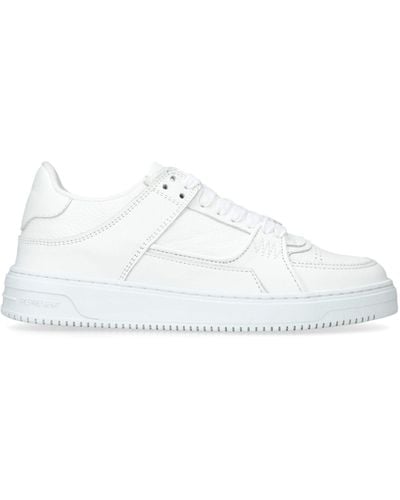 Represent Leather Apex Low-top Sneakers - White