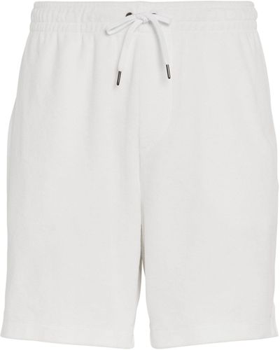 Polo Ralph Lauren Cotton Terry Shorts - White