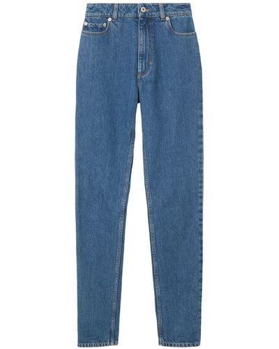 Burberry High-rise Slim Jeans - Blue