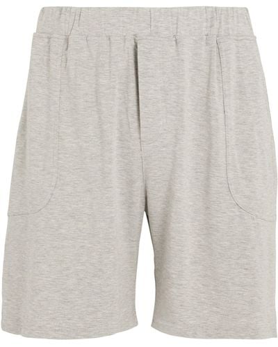 Homebody Pocket Detail Lounge Shorts - Gray