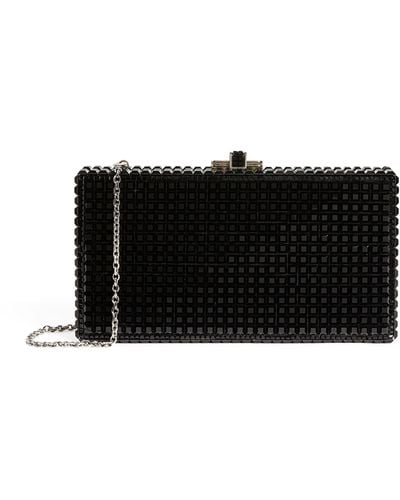 Judith Leiber Sleek Rectangle Clutch Bag - Black