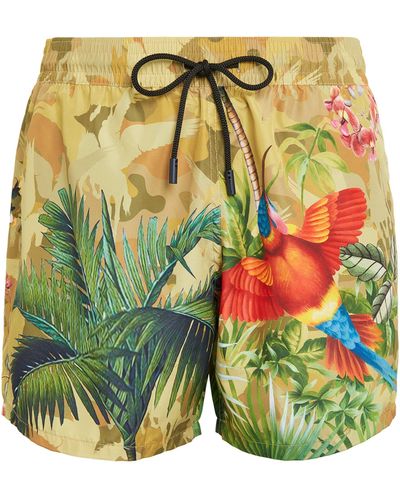 Etro Patterned Swim Shorts - Multicolour
