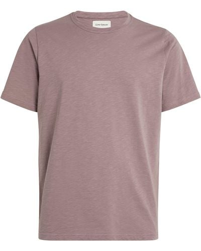 Oliver Spencer Cotton T-shirt - Purple