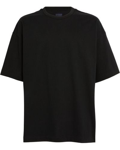 Juun.J Oversized Logo T-shirt - Black