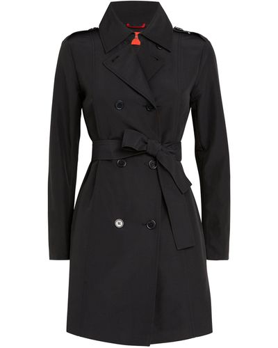 MAX&Co. Double-breasted Trench Coat - Black