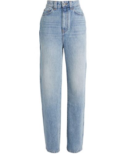 Khaite Albi Straight Jeans - Blue