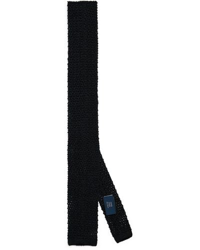 Polo Ralph Lauren Silk Knitted Tie - Black