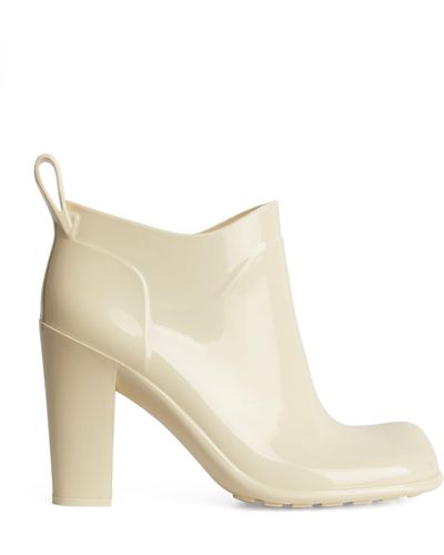 Bottega Veneta Shine Ankle Boots 90 - White