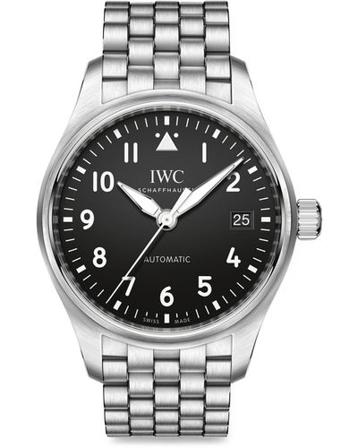 IWC Schaffhausen Stainless Steel Pilot's Automatic Watch 36mm - Black