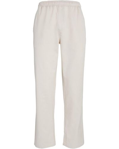 Samsøe & Samsøe Cotton-blend Jabari Pants - White