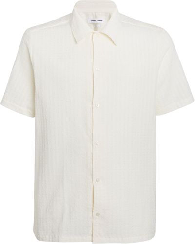 Samsøe & Samsøe Avan Short-sleeve Shirt - White