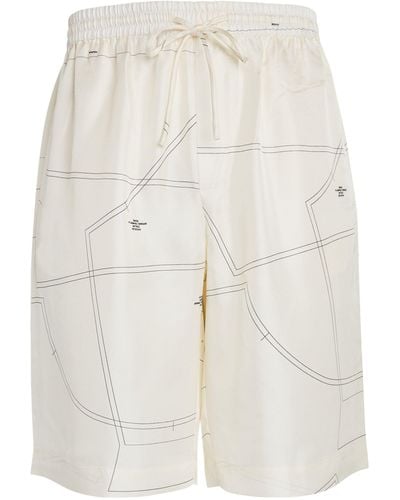 Rohe Silk Shorts - White