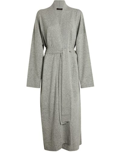 Oyuna Cashmere Legere Robe (large) - Grey