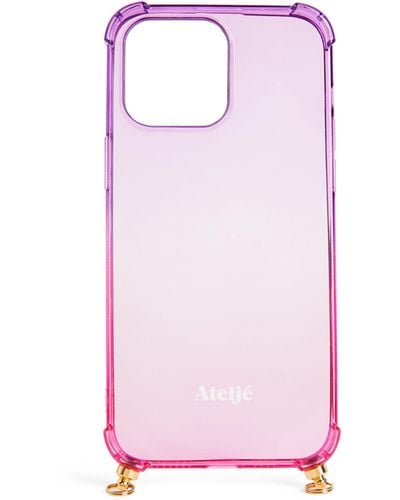 Atelje71 Recycled Mystique Iphone 14 Pro Case - Pink